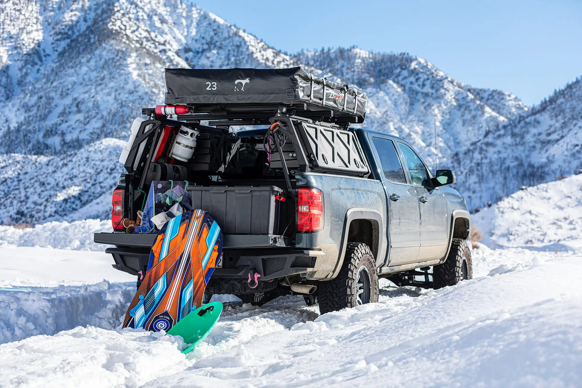ACS FORGED Bed Rack for Chevy Silverado & Colorado | Leitner