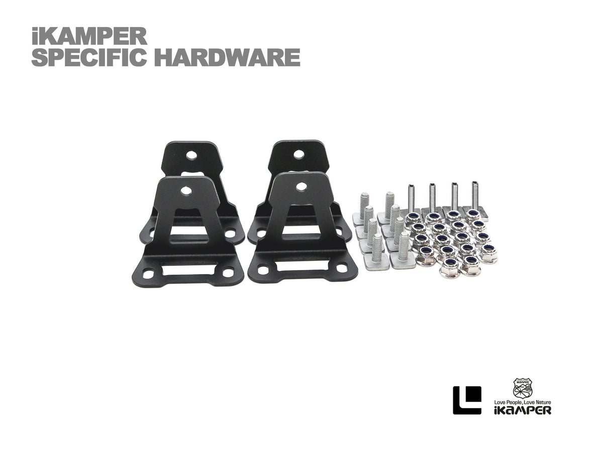 Roof top best sale tent brackets