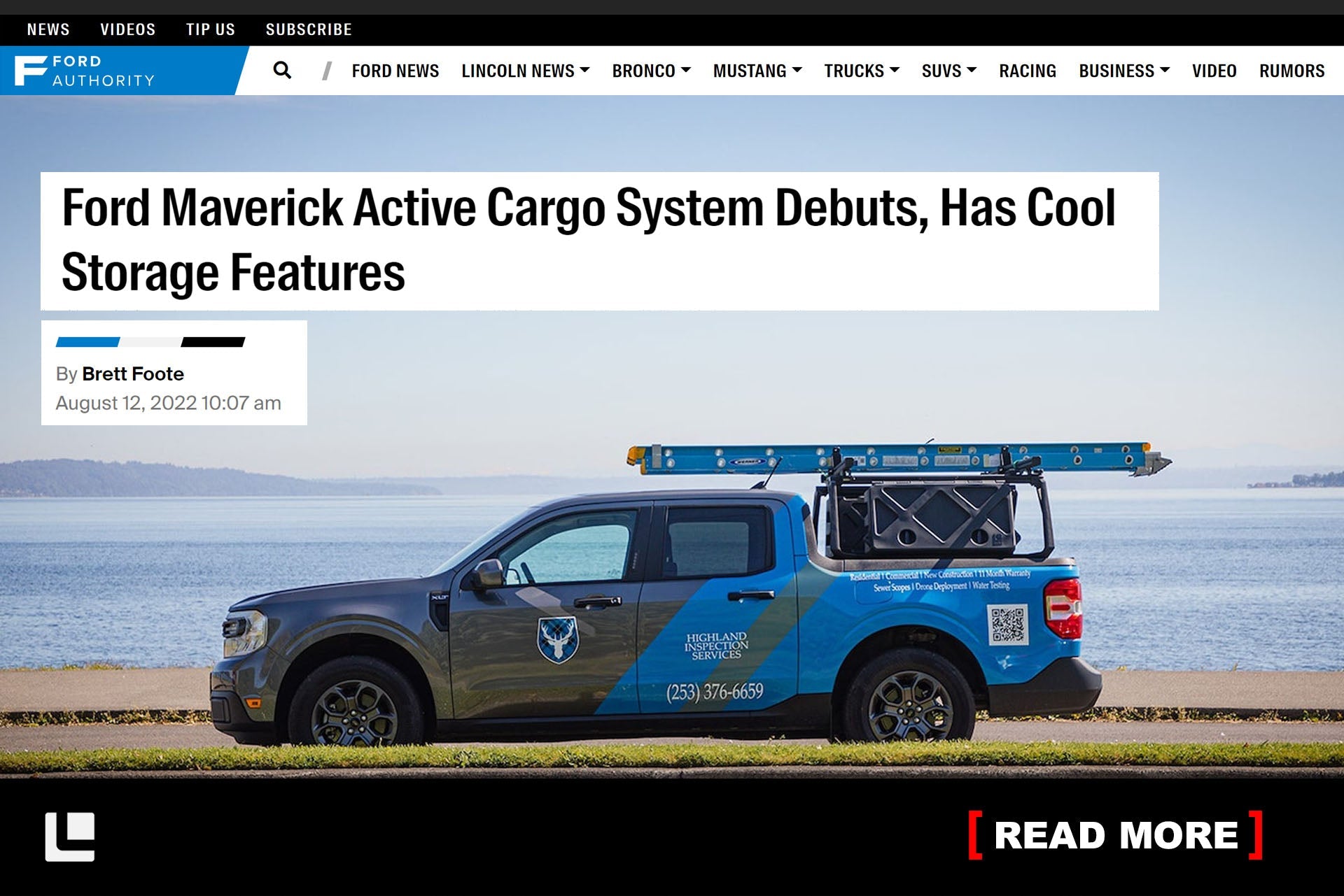 New ACS Forged Rack for Ford Maverick Featured in MotorTrend - Leitner Designs