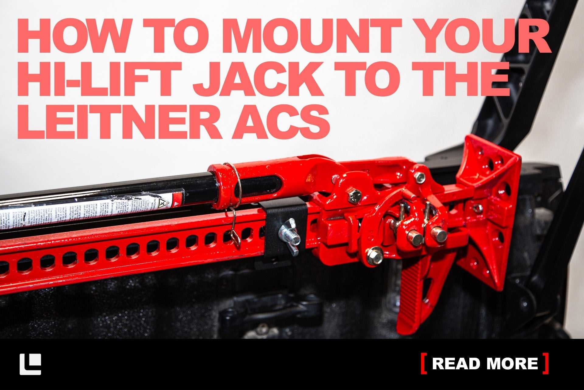 How to Attach Hi-Lift Jack to Leitner Designs’ Active Cargo System - Leitner Designs