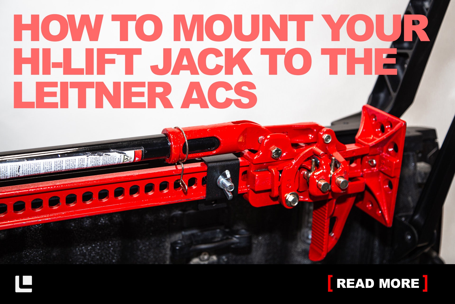 How to Attach Hi-Lift Jack to Leitner Designs’ Active Cargo System