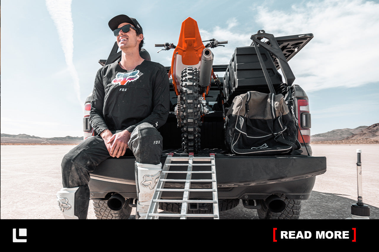 Can You Haul a Motorcycle Without Removing Your Bed Rack?