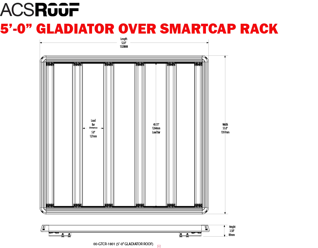 ACS ROOF | Over Truck Cap Platform | Smartcap - Leitner Designs