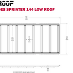 ACS ROOF for MERCEDES BENZ SPRINTER 144 | 2007+