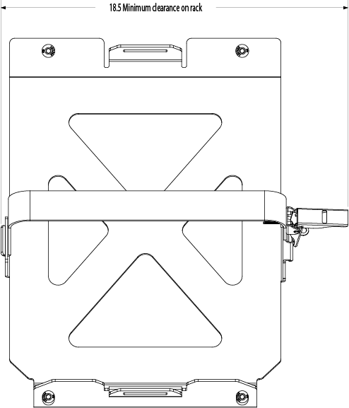 ACS FORGED - 20L JERRY CAN HOLDER - Leitner Designs