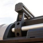 CLOSE UP VIEW OF LOAD BAR BRACKET MOUNTED ON INEOS GRENADIER 