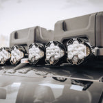 LED LIGHTS MOUNTED ON ACS ROOF RACK USING ACS ROOF LIGHT BRACKETS 