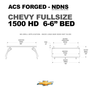 Active Cargo System - FORGED NO DRILL - Chevrolet