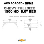 Active Cargo System - FORGED NO DRILL - Chevrolet