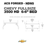 Active Cargo System - FORGED NO DRILL - Chevrolet