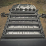 ABOVE VIEW OF ACS ROOF RACK ON SUPERDUTY
