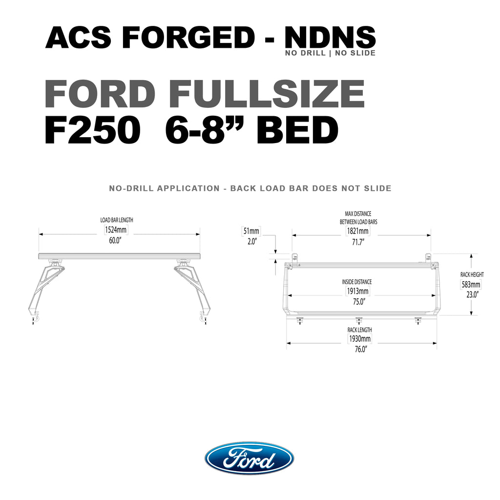 Active Cargo System - FORGED NO DRILL - Ford - Leitner Designs