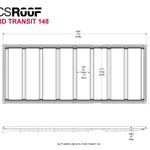 ACS ROOF for FORD TRANSIT 148 | 2015+ - Leitner Designs