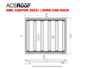 ACS ROOF | Over Cab Platform Rack for GMC