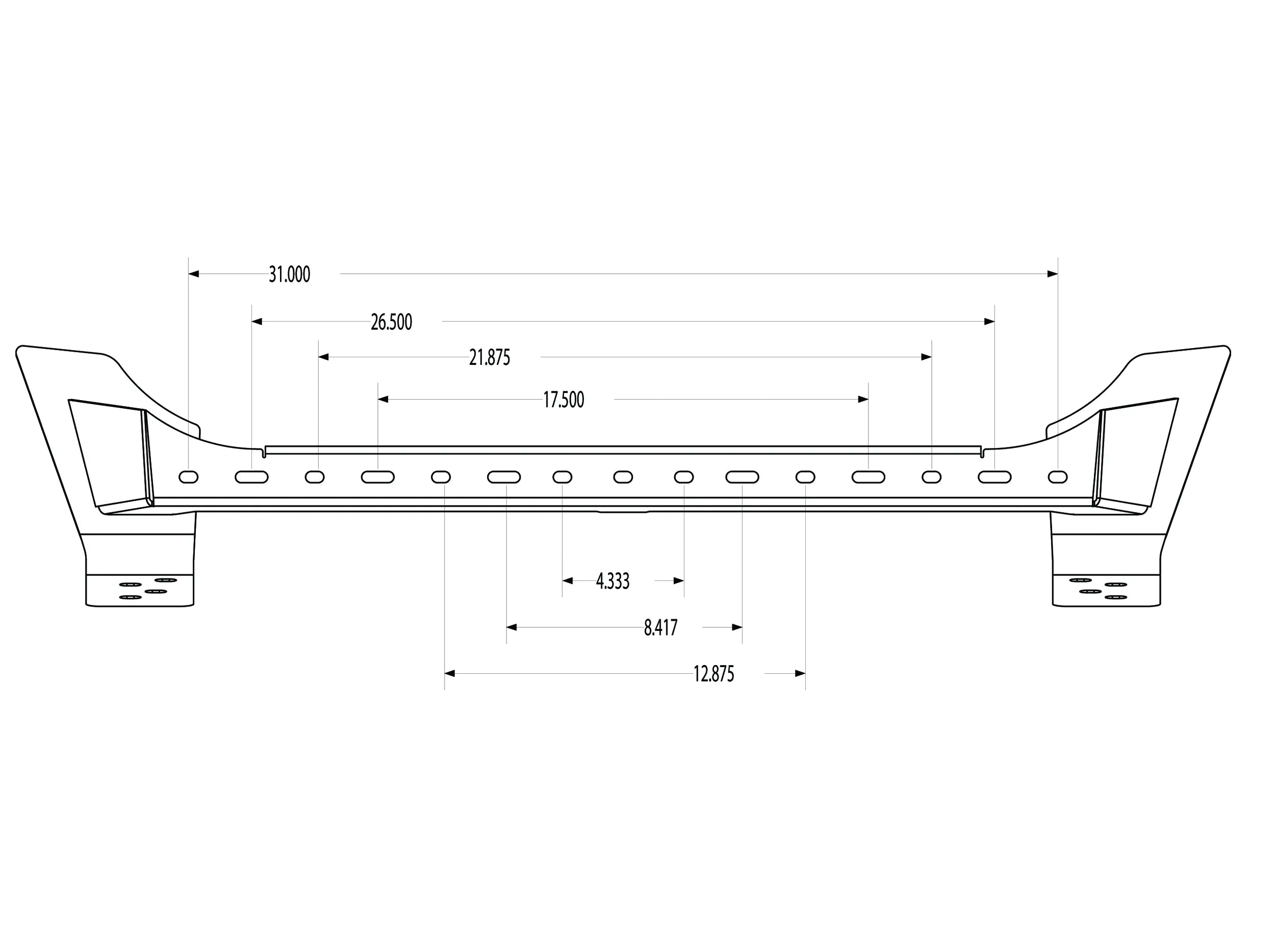 INEOS GRENADIER Front Bumper Light Bar