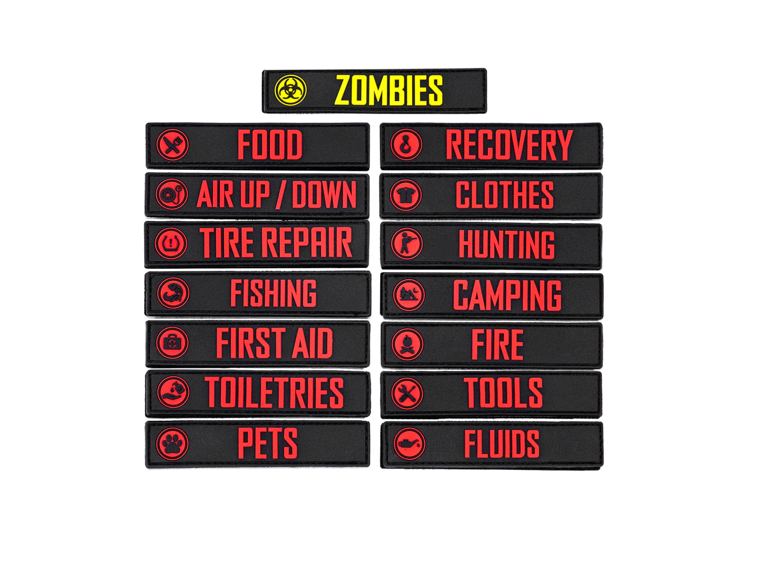 UTILITY BAG PATCHES 
