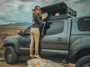 GEARPOD ROOF MOUNTED ON ACS ROOF RACK 