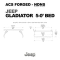 Active Cargo System - FORGED NO DRILL - JEEP - Leitner Designs