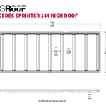 ACS ROOF for MERCEDES BENZ SPRINTER 144 | 2007+