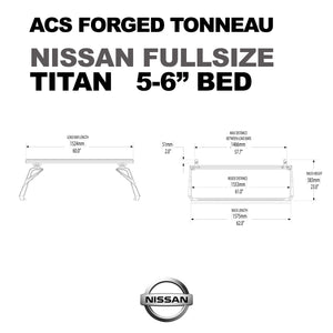 ACS FORGED TONNEAU - RACK ONLY - Nissan