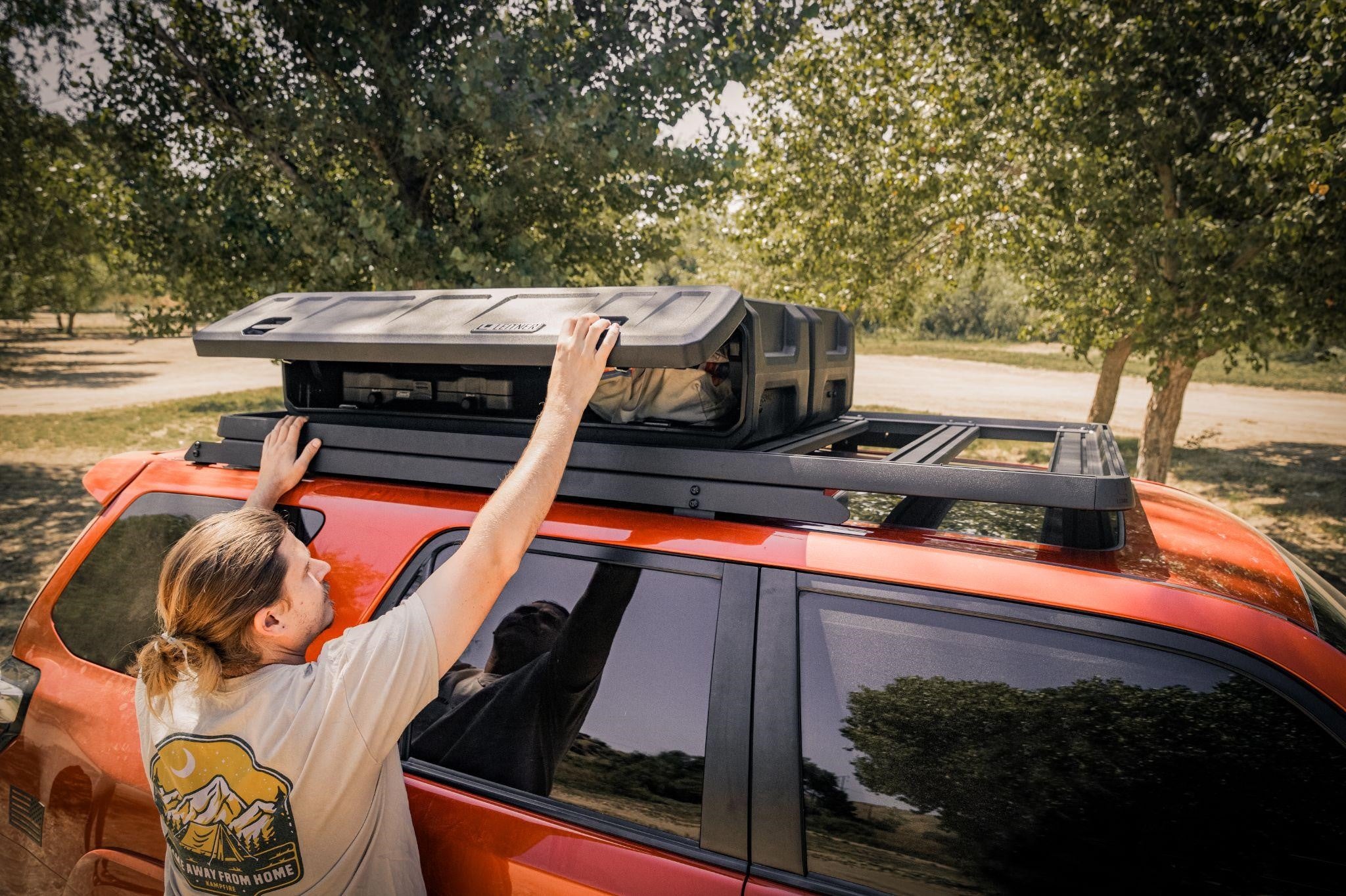 ACS ROOF | Over Cab Platform Rack for TOYOTA 4RUNNER - FULL LENGTH - Leitner Designs