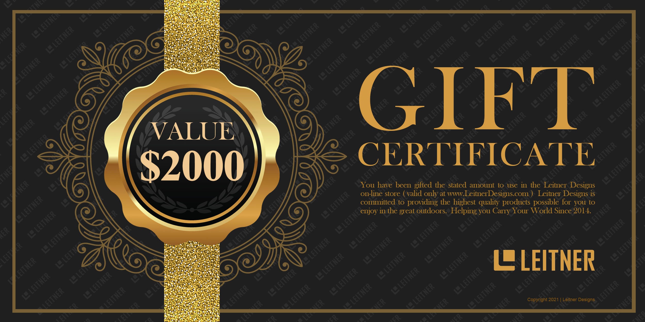 LEITNER GIFT CARDS