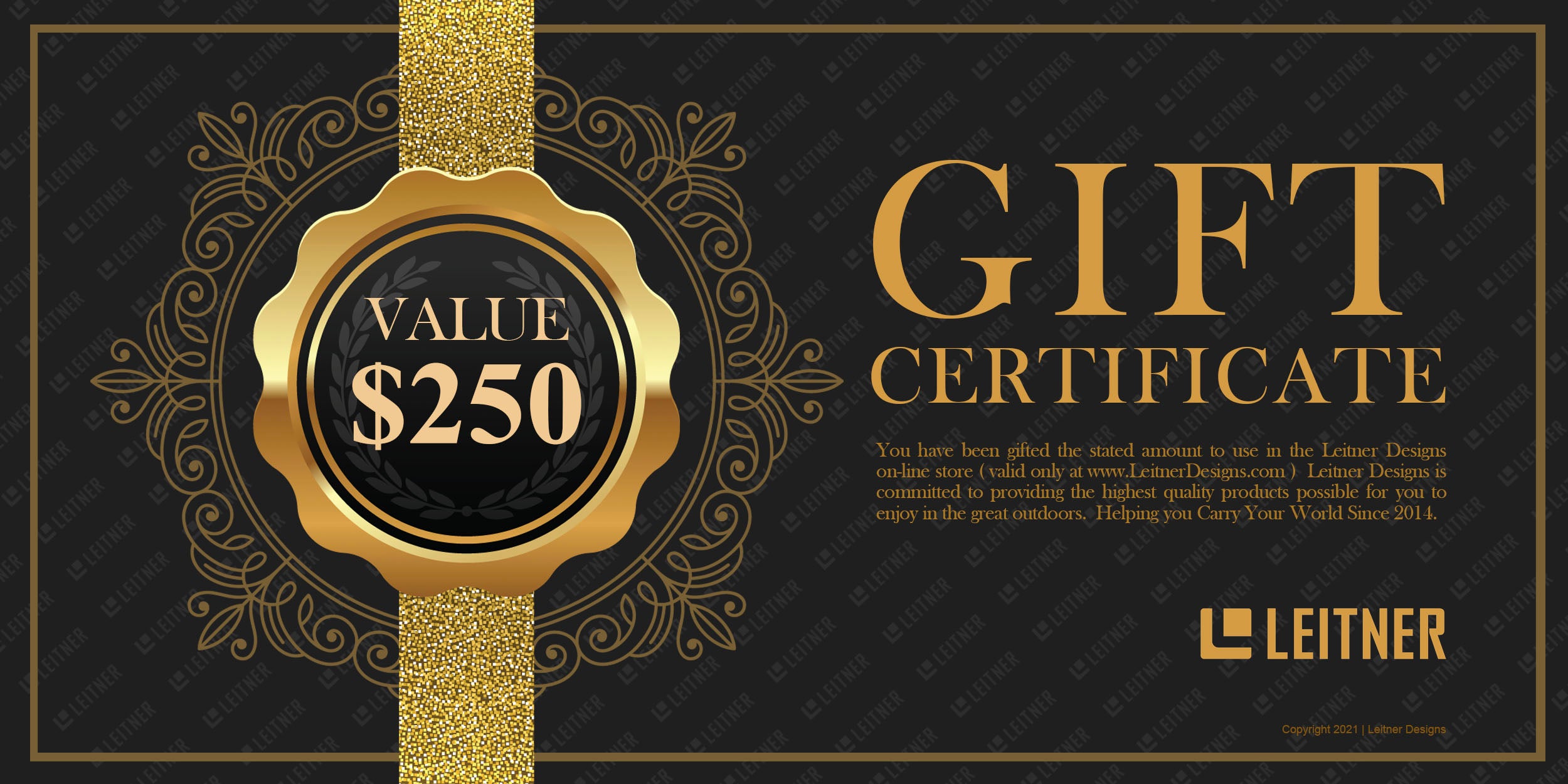 LEITNER GIFT CARDS