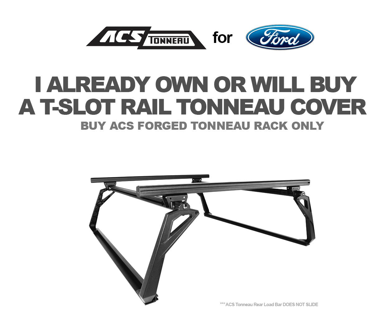 ACS FORGED TONNEAU - RACK ONLY - Ford - Leitner Designs