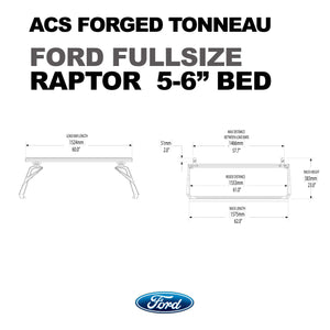 ACS FORGED TONNEAU - RACK ONLY - Ford