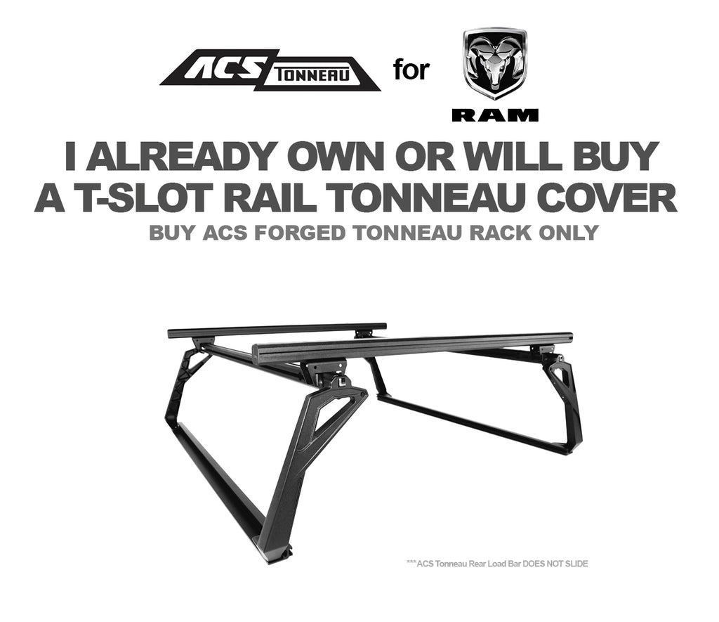 ACS FORGED TONNEAU - RACK ONLY - RAM - Leitner Designs