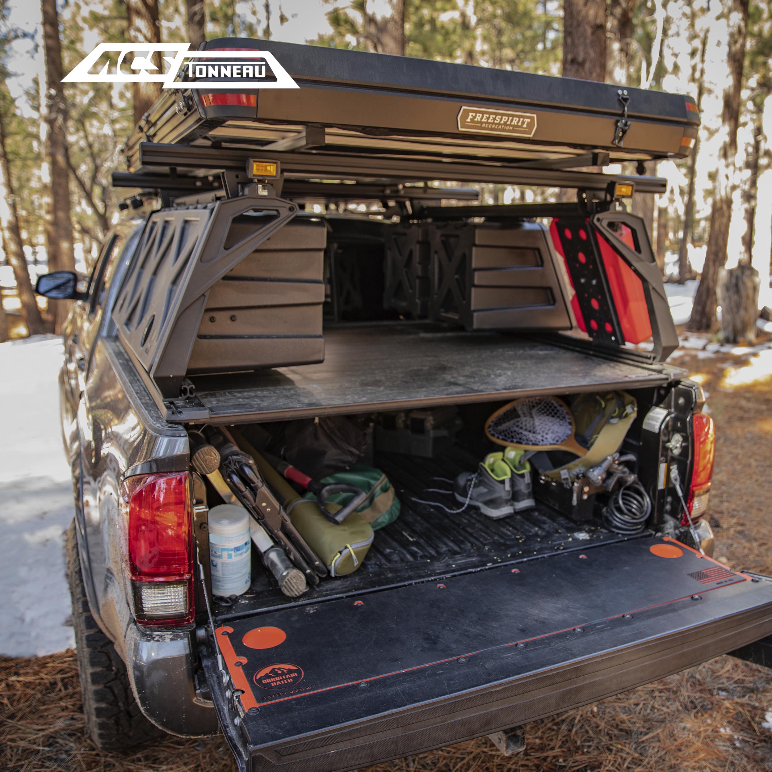 ACS FORGED TONNEAU - RAILS ONLY - Nissan