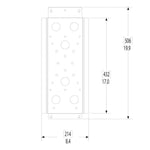 UNIVERSAL MOUNTING PLATE